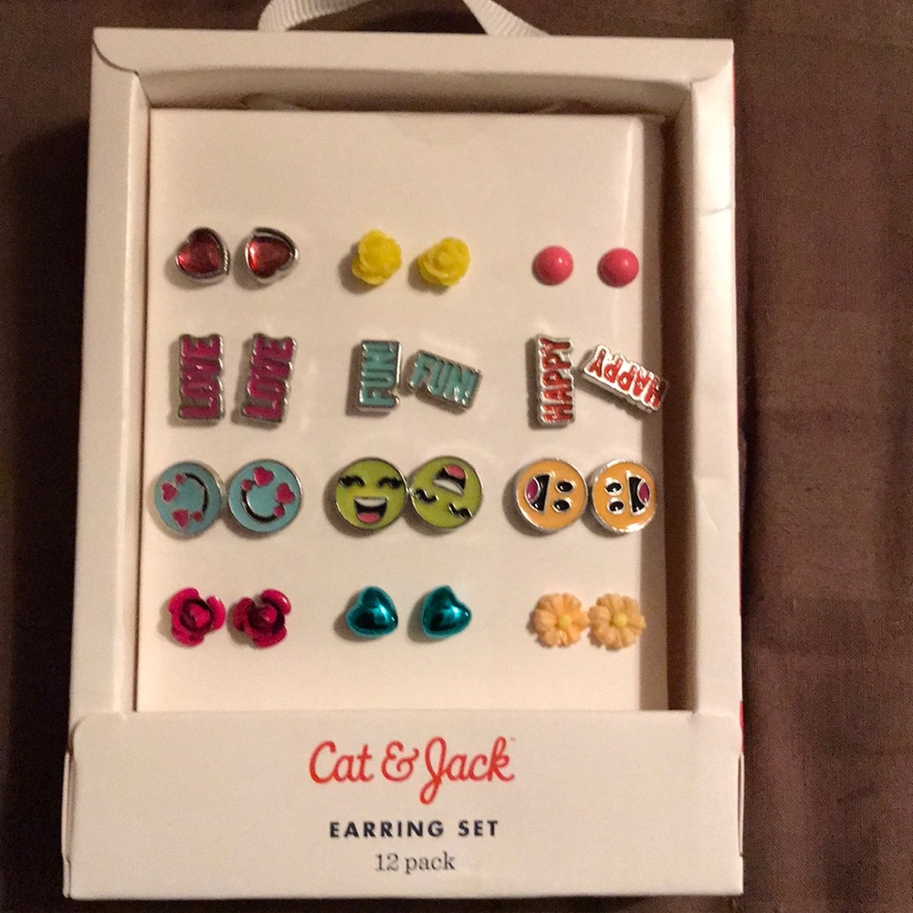 12 pack earrings set